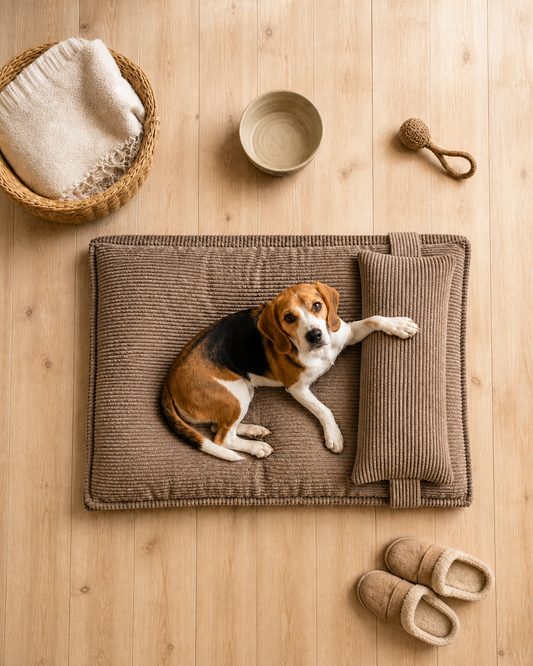 Colchão Viscoelástico para Cão com Capa Anti-manchas
