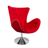 Chaise King Capitone - Couleur Deep Red